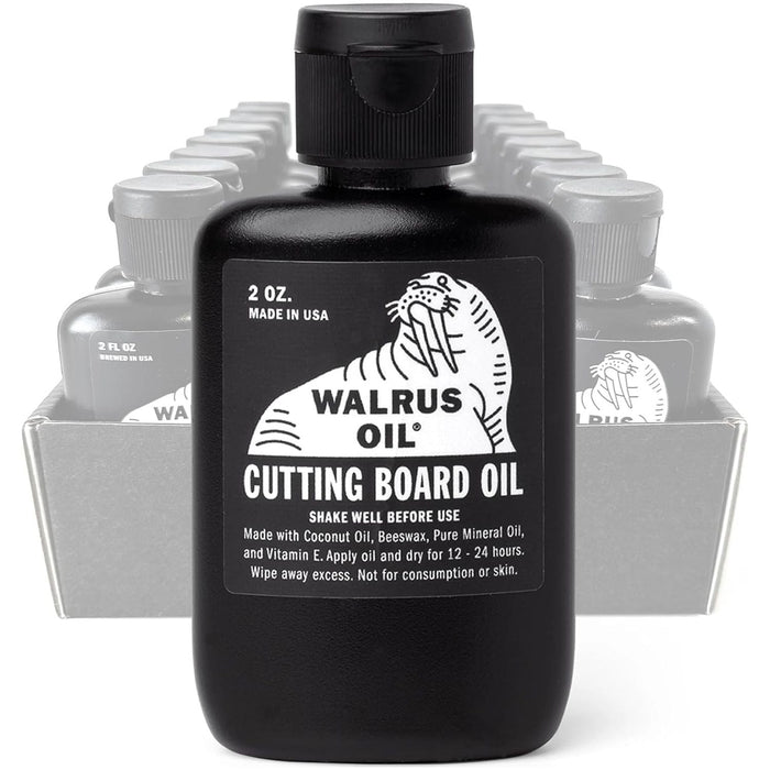 Wood Conditioner - Cutting Board Oil - Walrus Oil - 2oz