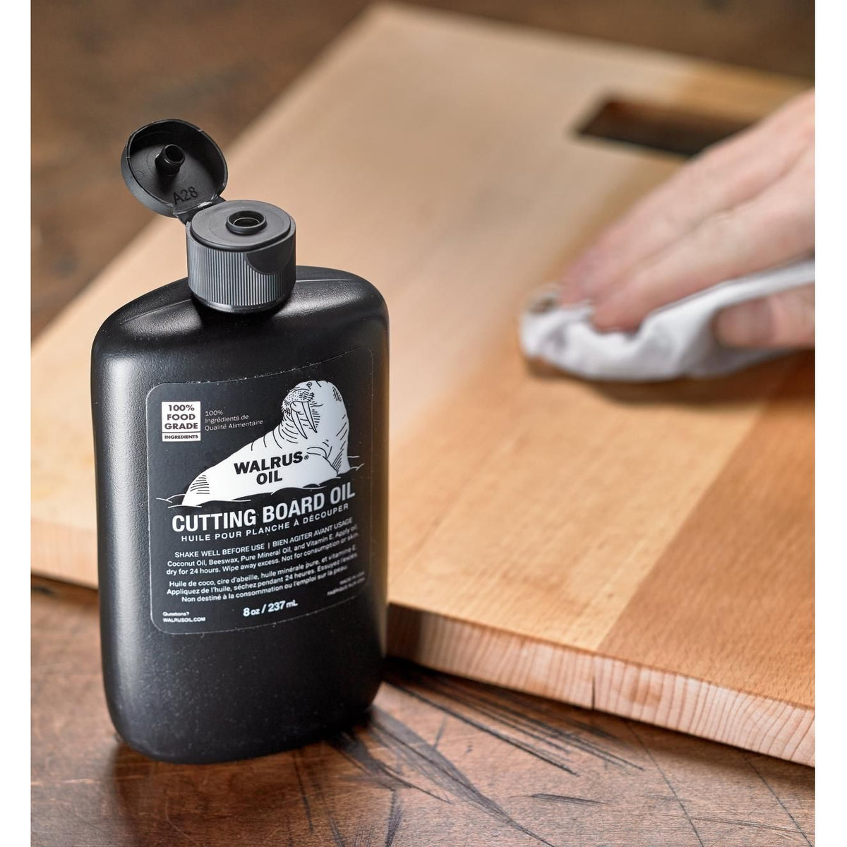 Wood Conditioner - Cutting Board Oil - Walrus Oil - 2oz